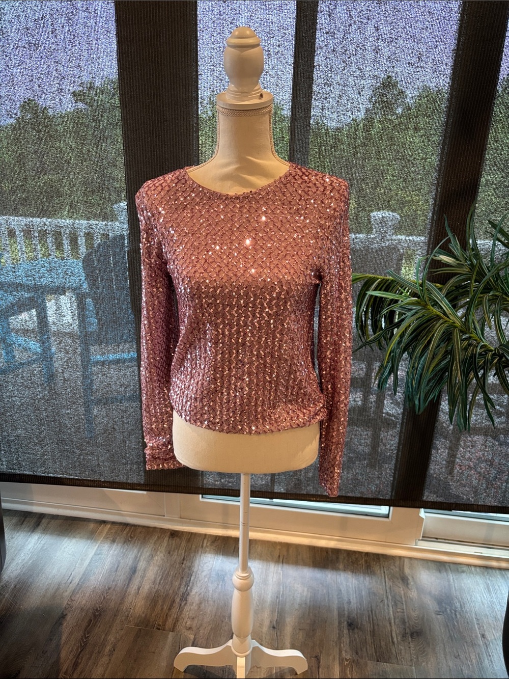 Dusty Pink sequence top